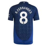 Manchester United Bruno Fernandes #8 Auswärtstrikot 2024-25 Kurzarm